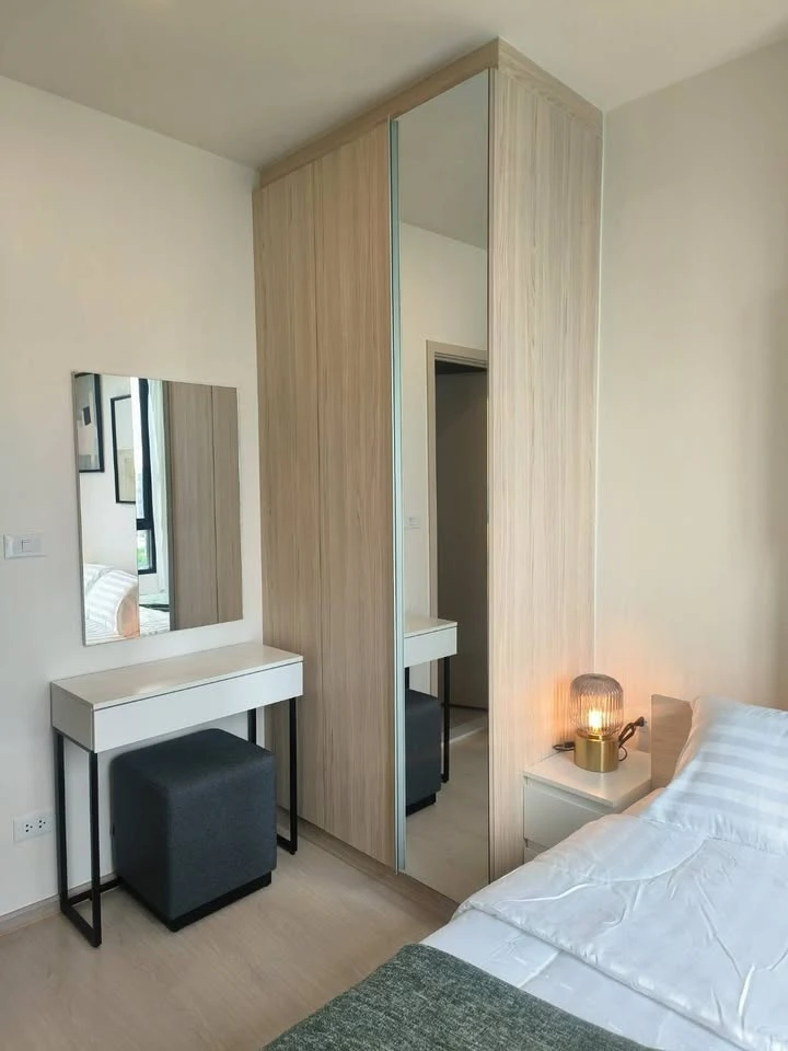 For sale or rent: New Noble Ratchada-Ladprao, 8th floor, fully furnished. Don't miss out!