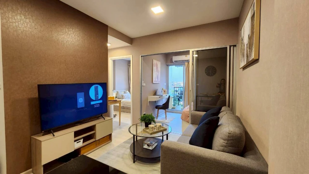 For sale or rent: Plum Condo Sukhumvit 62, ready to move in, fully equipped with amenities. Don't miss out!