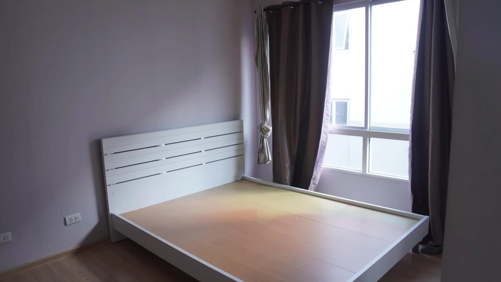 For sale, for rent, Plum Condo Lat Phrao 101, room on the 4th floor, same building as the juristic person, wallpaper already installed, fully decorate