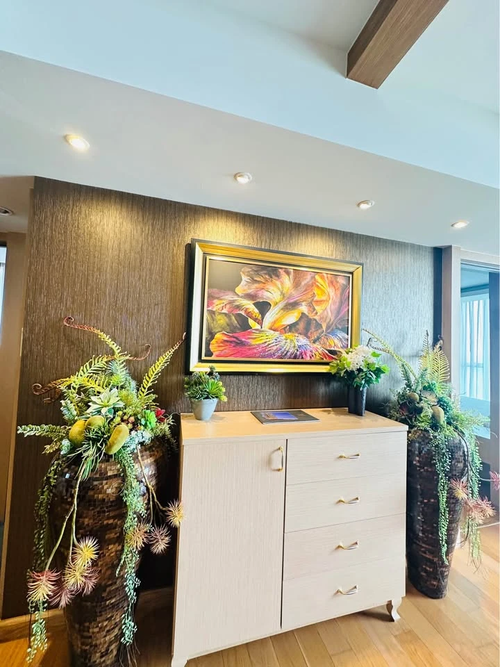 For sale, for rent, Marina Bayfront Sriracha, sea view, corner room, luxuriously decorated, ready to move in immediately
