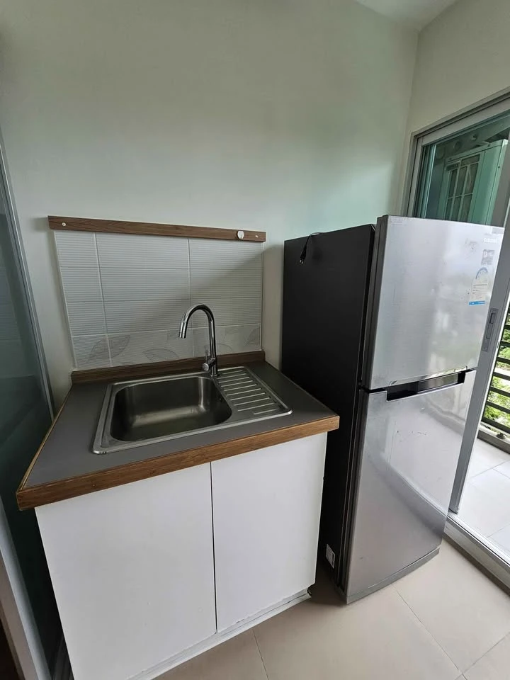 For sale, for rent, U Delight @ Hua Mak Station, fully furnished, complete with electrical appliances, just come and move in.