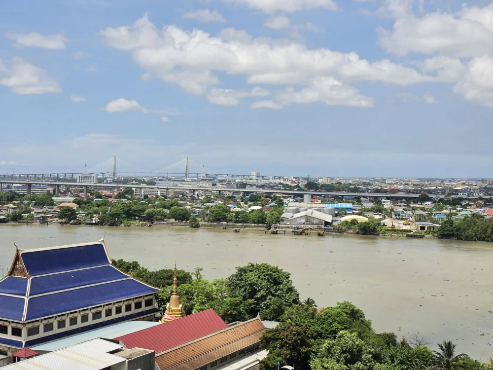For sale or rent: U Delight Residence Riverfront Rama 3, 16th floor, river and city view, corner unit, fully furnished, ready to move in.