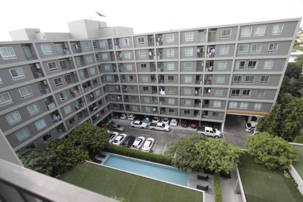 For sale or rent: U Ratchayothin, 1 Bedroom unit, 31.5 sq m. Good size, good ventilation, easy-to-use layout with clear separation of spaces.