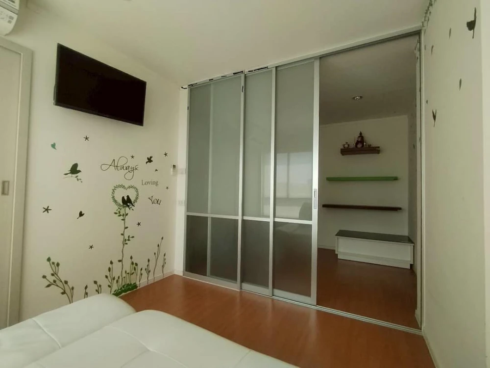 For sale, for rent, Lumpini Park, Rattanathibet - Ngamwongwan, 26th floor, highest floor, very good ventilation, bright and comfortable room, book now