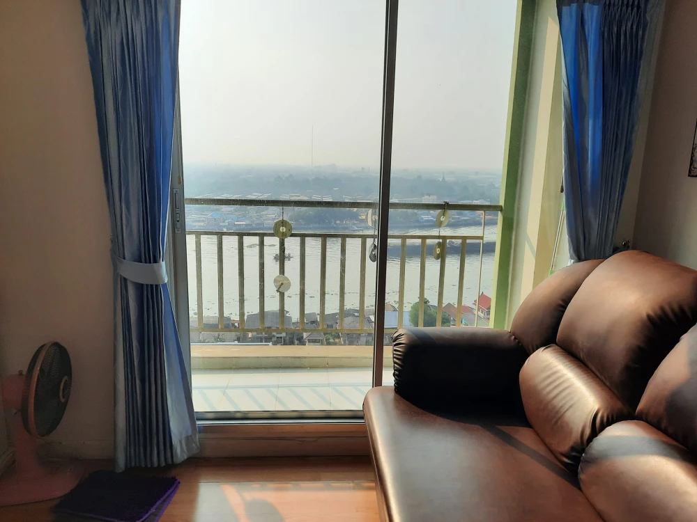Sell, rent, Lumpini Ville Pibulsongkram-Riverview, 19th floor, spacious room, good view, fully furnished, book now.