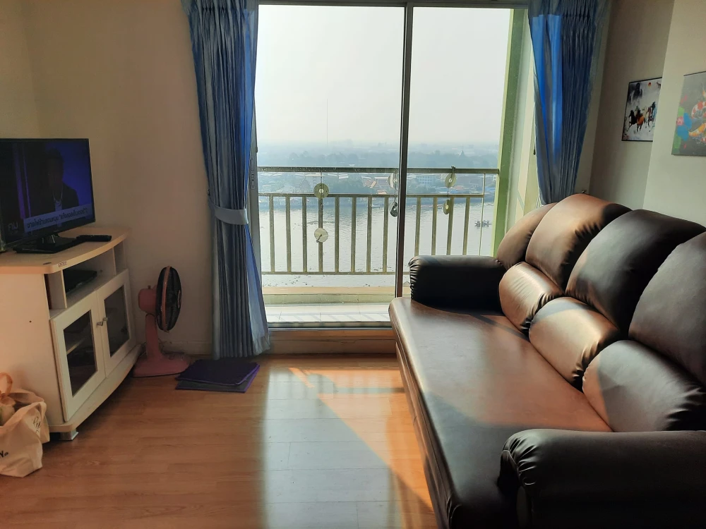 Sell, rent, Lumpini Ville Pibulsongkram-Riverview, 19th floor, spacious room, good view, fully furnished, book now.