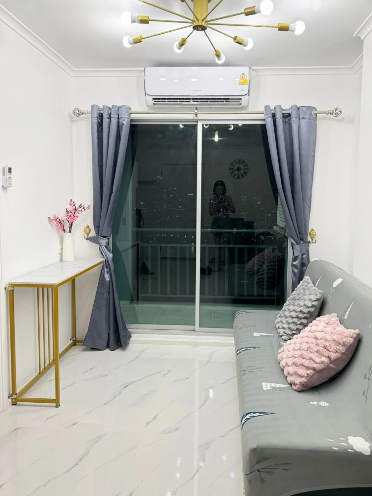 For sale or rent: Lumpini Ville Rat Burana-Riverview. Spacious room with river view and fully furnished. Book now!