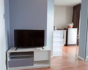 For sale or rent: Lumpini Ville Sukhumvit 76-Bearing, Building A, 6th floor, clear view, no buildings blocking it, fully furnished, hurry and reserve