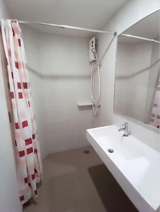For sale or rent: Lumpini Ville Sukhumvit 76-Bearing, Building A, 6th floor, clear view, no buildings blocking it, fully furnished, hurry and reserve