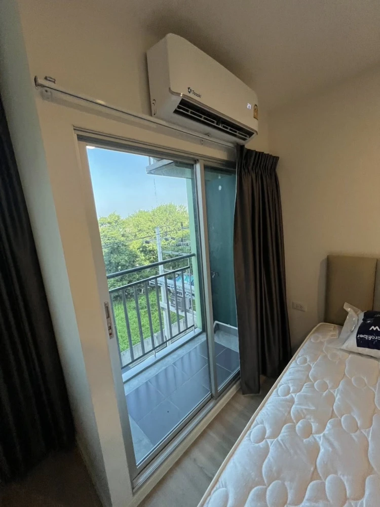 sale/rent Lumpini Ville Chaengwattana 10 beds and a good mattress, very comfortable to sleep in, great location next to the government center, hurry.