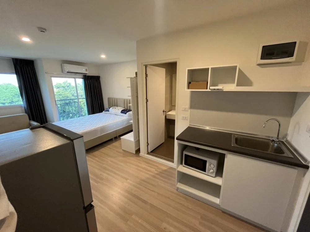 sale/rent Lumpini Ville Chaengwattana 10 beds and a good mattress, very comfortable to sleep in, great location next to the government center, hurry.