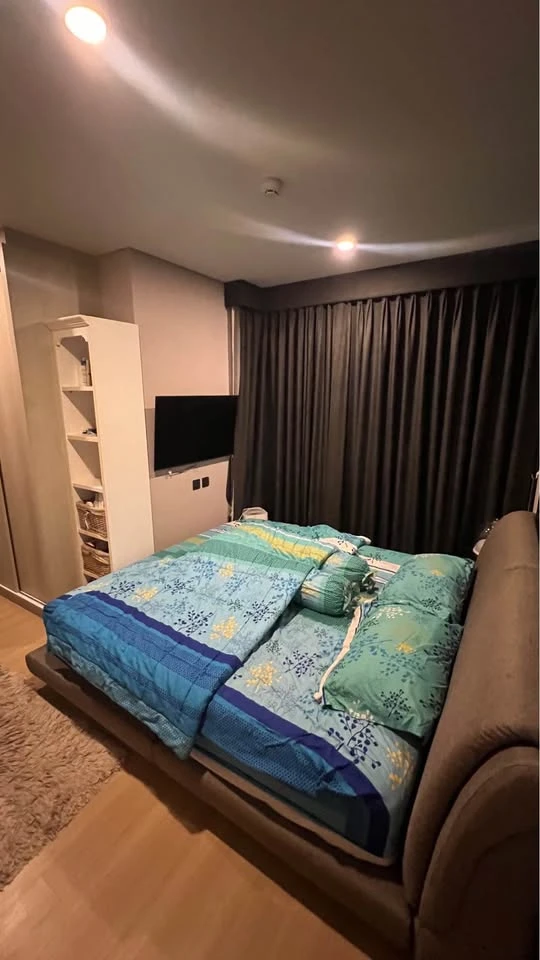 For sale, for rent, Lumpini Suite Din Daeng-Ratchaprarop, 19th floor, front side, open view, good wind, no buildings blocking, spacious room, ready to