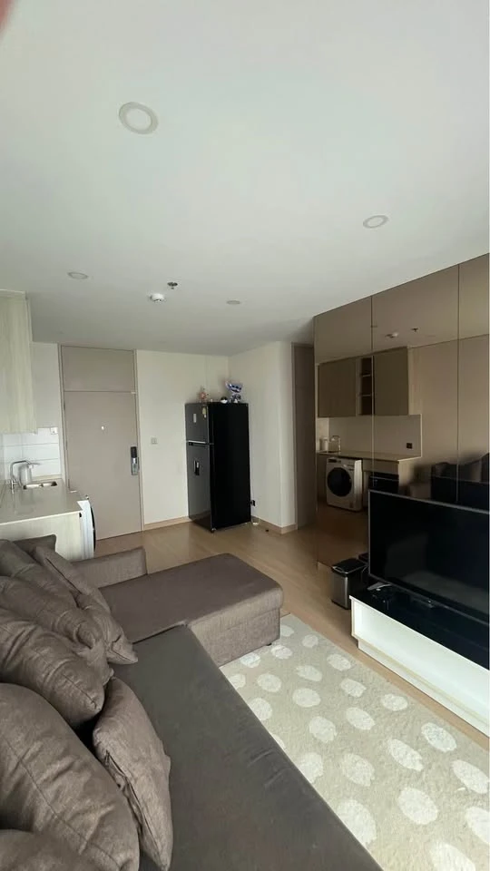 For sale, for rent, Lumpini Suite Din Daeng-Ratchaprarop, 19th floor, front side, open view, good wind, no buildings blocking, spacious room, ready to