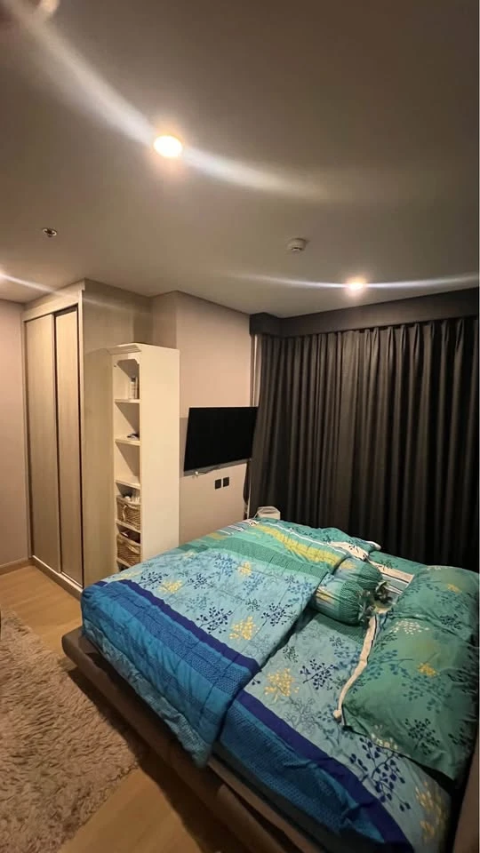 For sale, for rent, Lumpini Suite Din Daeng-Ratchaprarop, 19th floor, front side, open view, good wind, no buildings blocking, spacious room, ready to