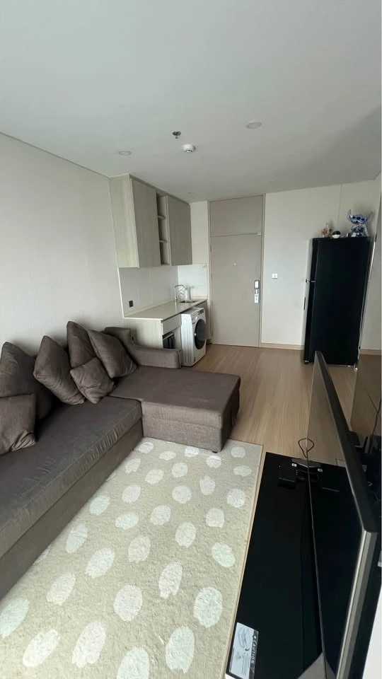 For sale, for rent, Lumpini Suite Din Daeng-Ratchaprarop, 19th floor, front side, open view, good wind, no buildings blocking, spacious room, ready to