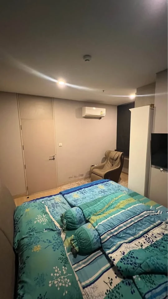 For sale, for rent, Lumpini Suite Din Daeng-Ratchaprarop, 19th floor, front side, open view, good wind, no buildings blocking, spacious room, ready to