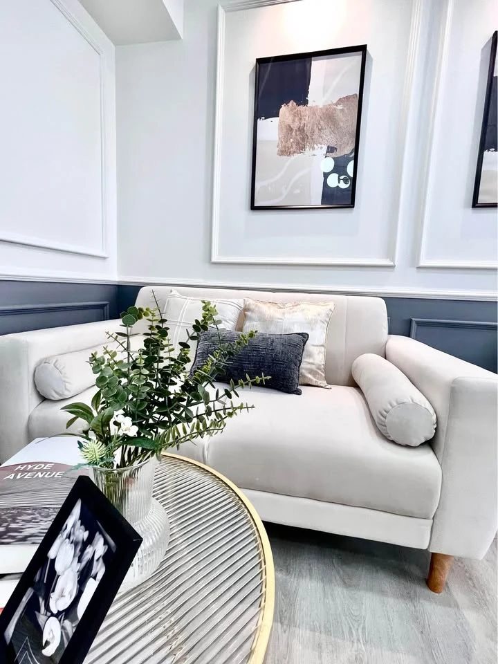 For sale, for rent, Lumpini Center Nawamin (Happyland Phase 5), very beautiful room, good view, very good price, including all props and electrical ap
