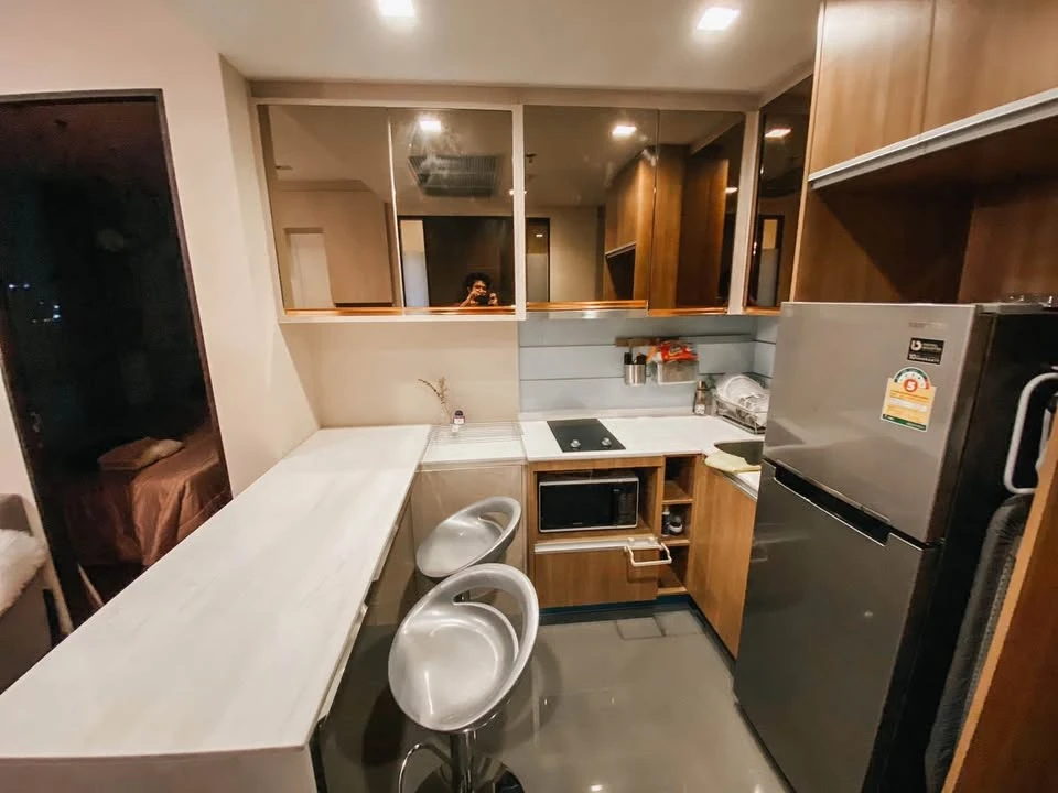 For sale, for rent, Wish Signature Midtown Siam, North facing, very windy, not hot, Baiyoke view, interested, reserve now!
