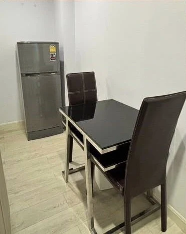 For sale, for rent, V Condo Salaya, complete with furniture and electrical appliances, ready to move in.