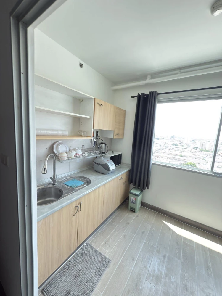 For sale, for rent, Supalai Park, Kaset 23 intersection, 2 bedrooms, 1 bathroom, full wallpaper, full equipment, book now