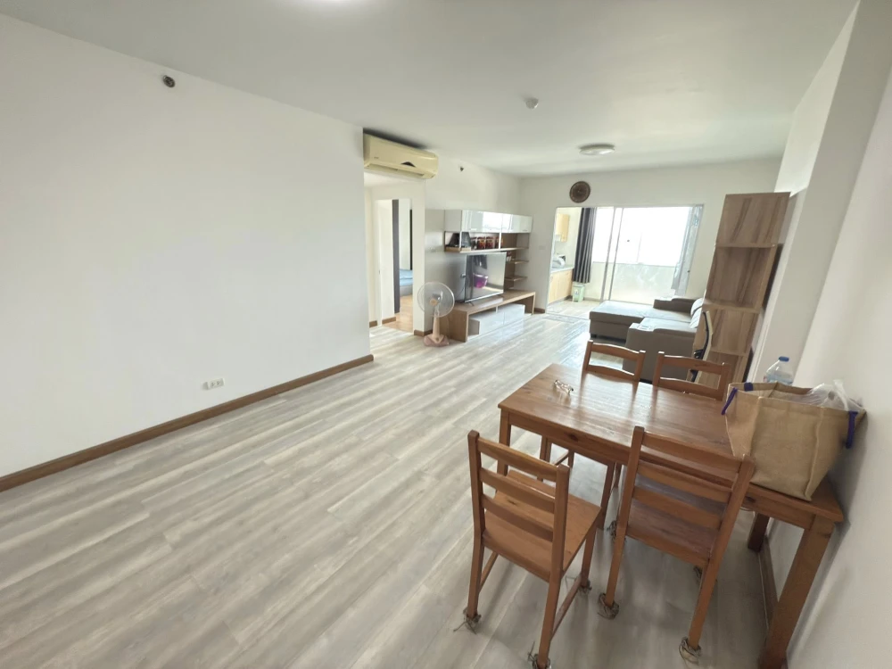 For sale, for rent, Supalai Park, Kaset 23 intersection, 2 bedrooms, 1 bathroom, full wallpaper, full equipment, book now