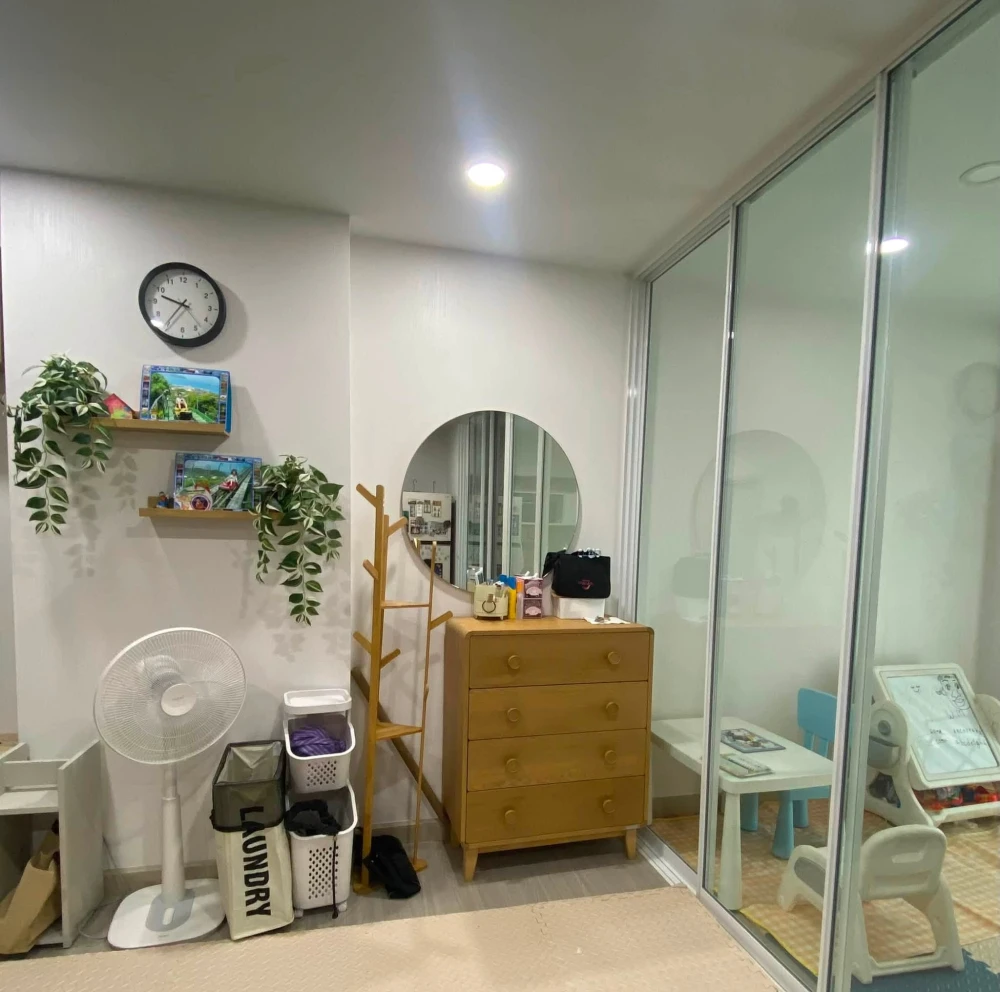 For sale or rent: Supalai Park Yaek Fai Chai, One-bedroom plus unit, Building A, North facing (corner unit). Perfect for relaxation.
