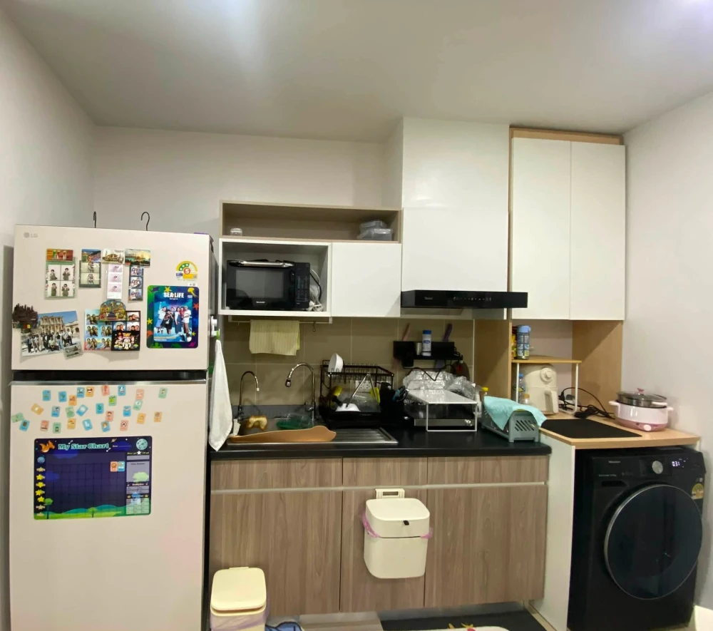 For sale or rent: Supalai Park Yaek Fai Chai, One-bedroom plus unit, Building A, North facing (corner unit). Perfect for relaxation.