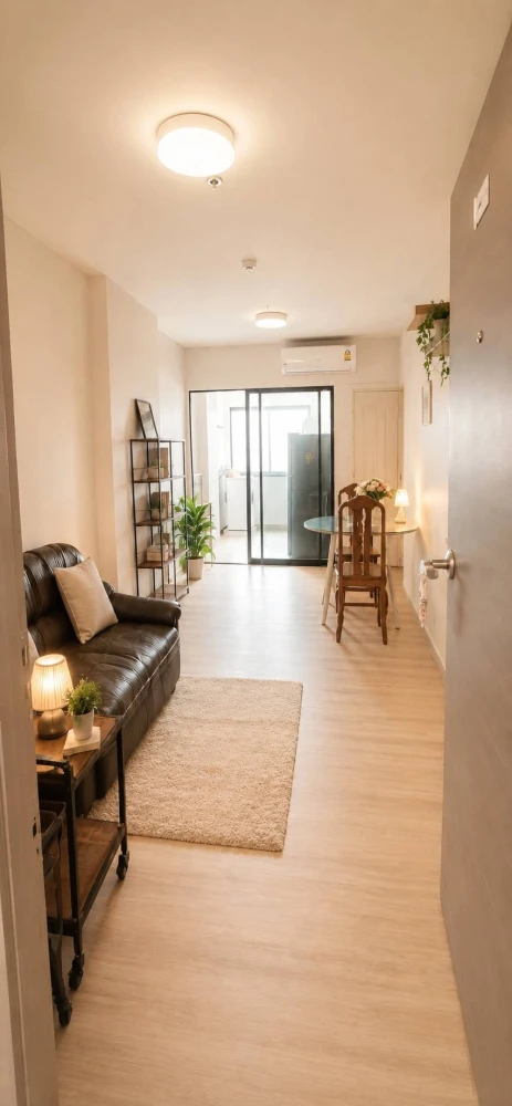 For sale or rent: Supalai Loft Chaengwattana, Executive Suite, large size, unobstructed north-facing view, good ventilation, not hot. Book now!