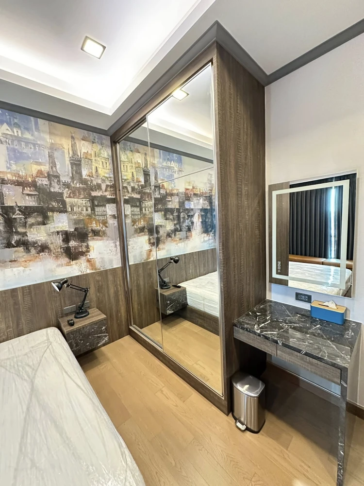 For sale or rent: Supalai Elite Phayathai. Spacious rooms, plenty of usable space, convenient and complete in one place. Come reserve now, don't delay
