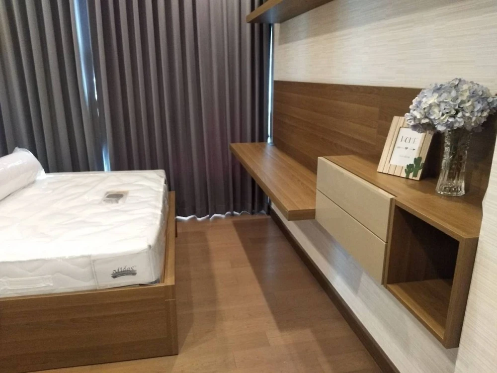 For sale, for rent, Supalai Elite at Phayathai, 2 bedrooms, fully furnished, ready to move in, reserve now, urgently.