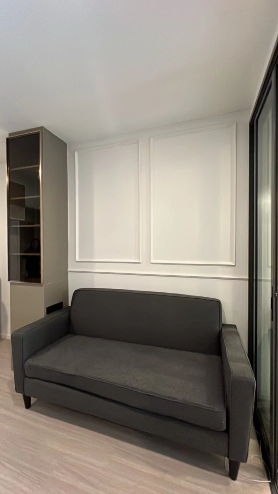 For sale or rent: Denim Chatuchak, Building C, 14th floor, corner unit, very quiet. Fully furnished with built-in furniture in a simple yet luxurious