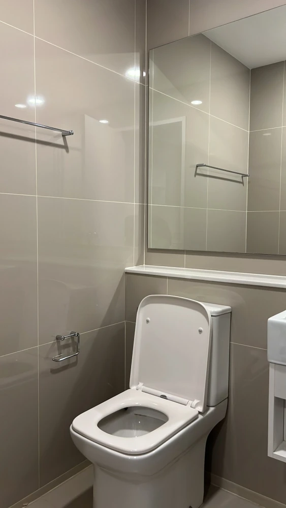 For sale or rent: Denim Chatuchak, Building C, 14th floor, corner unit, very quiet. Fully furnished with built-in furniture in a simple yet luxurious