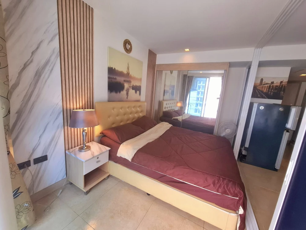 For sale, for rent, The Cliff (South Pattaya), 5th floor, swimming pool view, fully furnished and looks great, don't miss it.