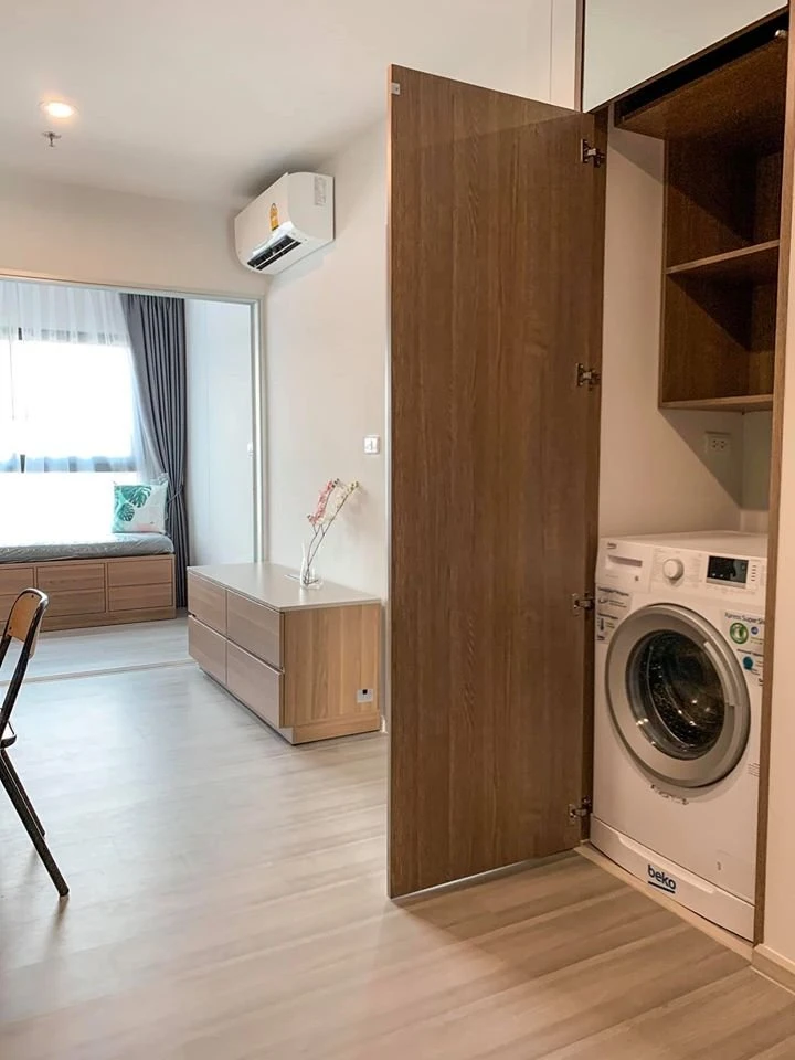 For rent or sale: The Parkland Charan-Pinklao, 1 bedroom, 1 multipurpose room, convenient, fully furnished, ready to move in