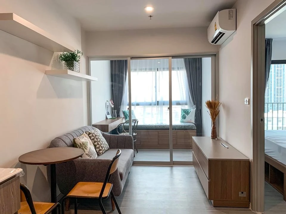 For rent or sale: The Parkland Charan-Pinklao, 1 bedroom, 1 multipurpose room, convenient, fully furnished, ready to move in