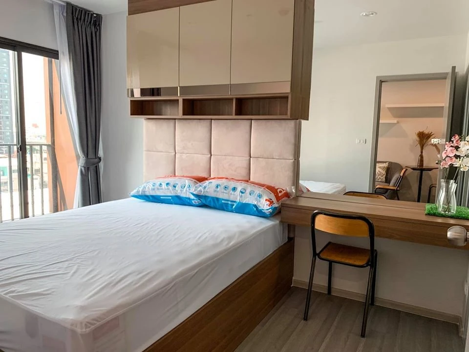 For rent or sale: The Parkland Charan-Pinklao, 1 bedroom, 1 multipurpose room, convenient, fully furnished, ready to move in