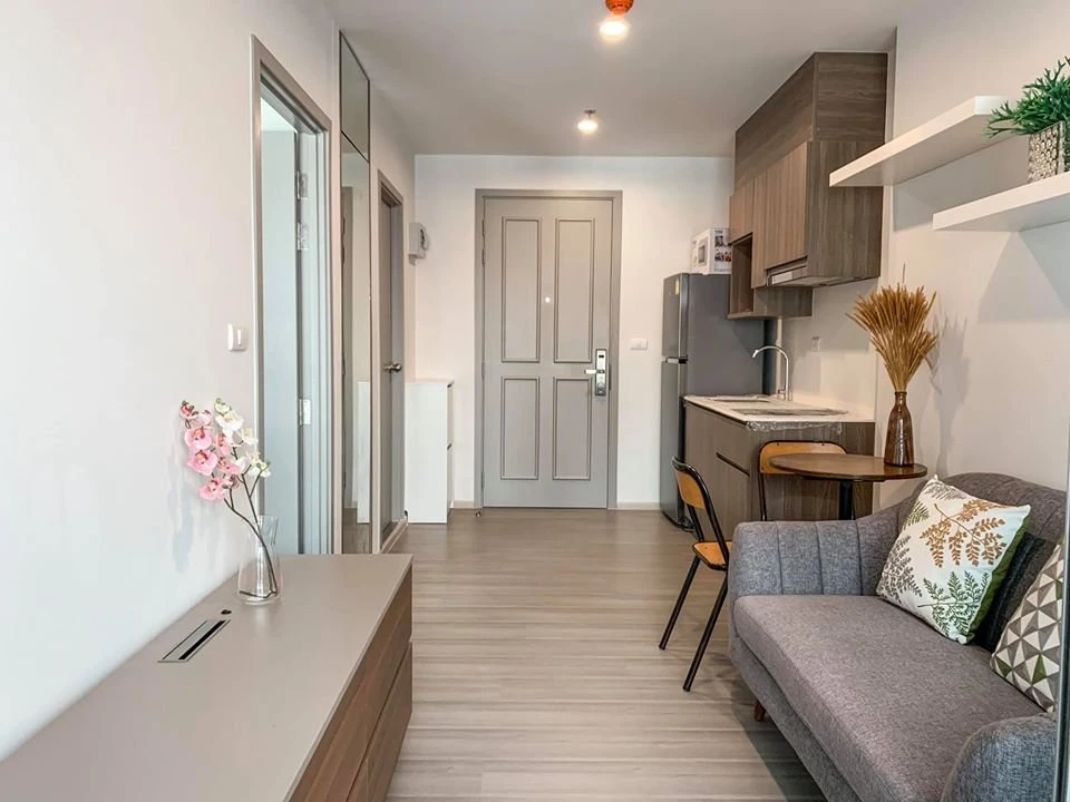 For rent or sale: The Parkland Charan-Pinklao, 1 bedroom, 1 multipurpose room, convenient, fully furnished, ready to move in