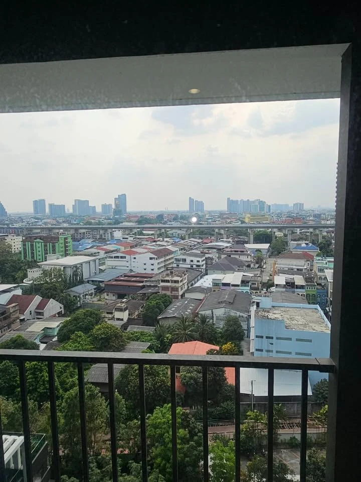 For sale, for rent, The Parkland Phetkasem - Tha Phra, stunning city view, see a beautiful swimming pool, wallpaper all rooms, hurry or you'll miss ou