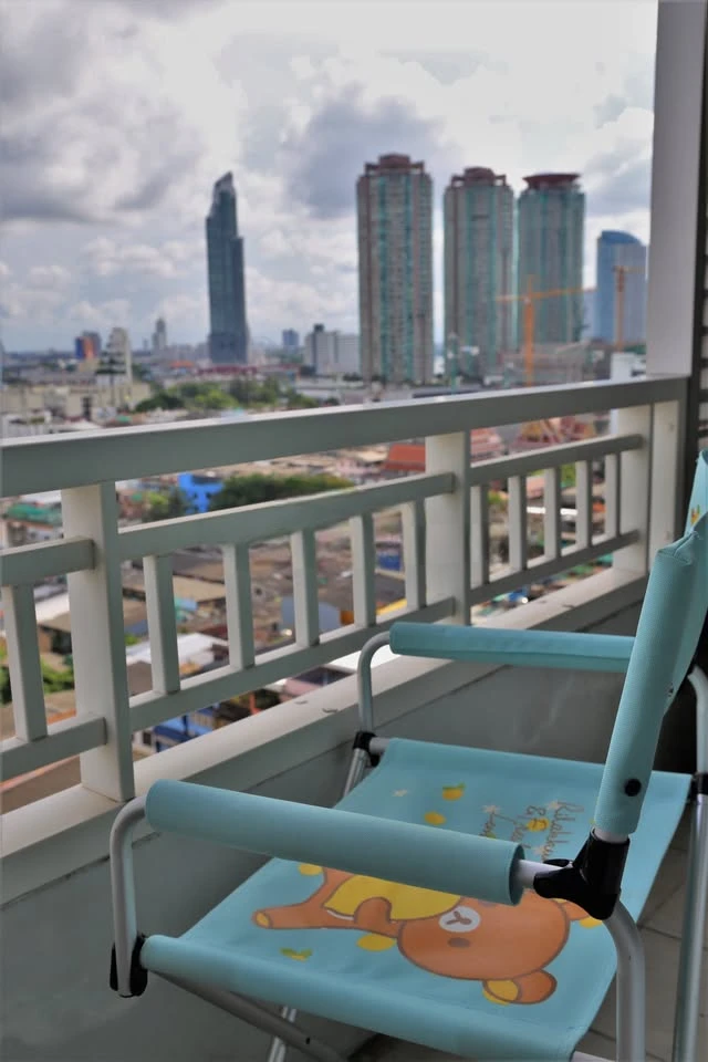 For sale, for rent, The Station Sathorn-Bang Rak, Building 2, 16th floor, best city view, panoramic view, quiet, no mosquitoes, hurry up and grab it.