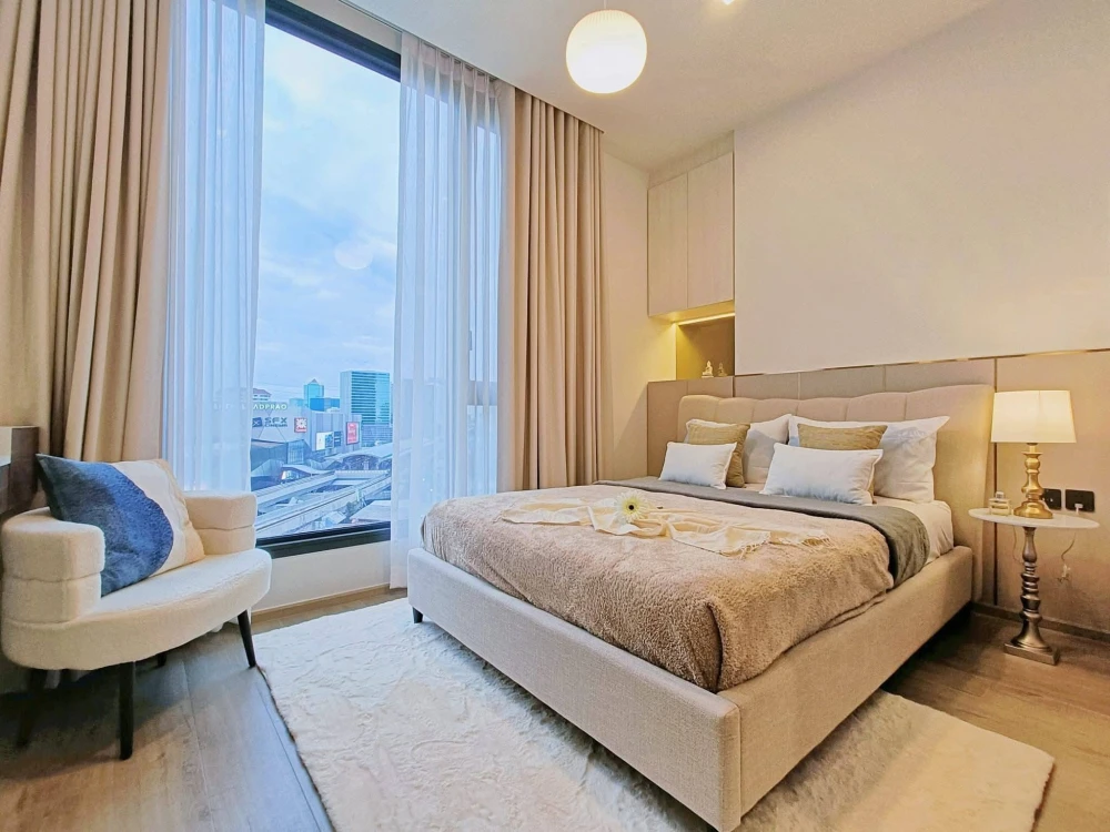 For Sale/rent The Crest Park Residence, high floor, beautiful view, very nice decorated room Well, like this, you need to reserve now. images