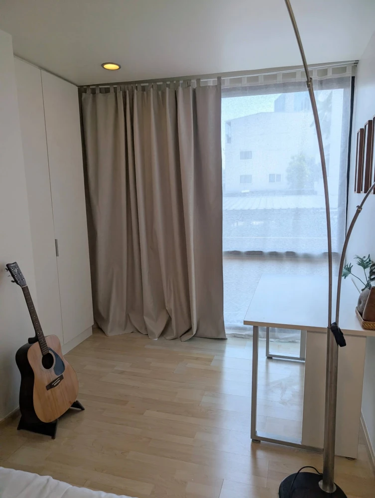 For sale or rent: The Tempo Phahonyothin 2. Two very lovely rooms! Excellent ventilation and airflow. Book now!