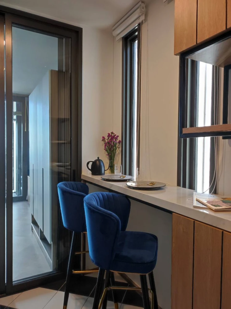 For sale or rent: The Base Saphan Mai. Fully furnished and ready to move in. Complete with furniture and appliances. Just bring your belongings! Don't