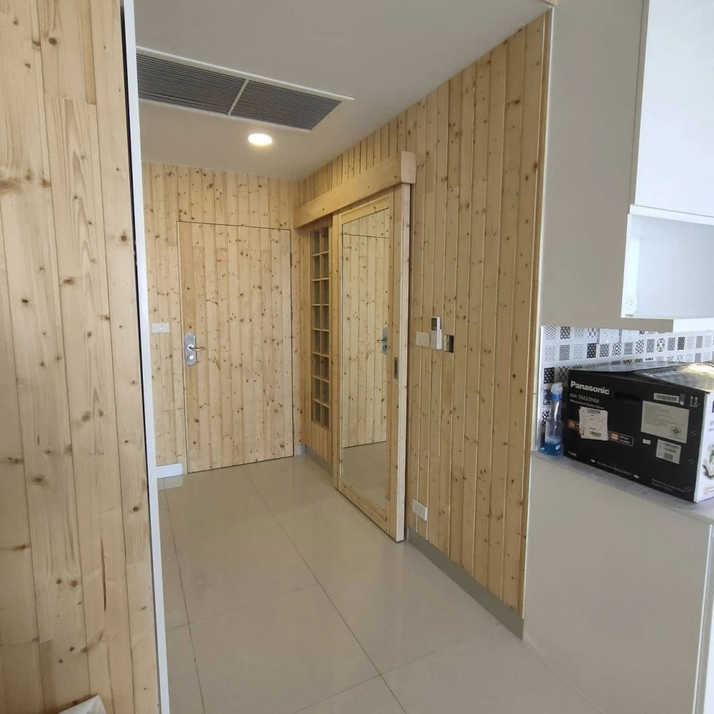 For sale, for rent, The Platinum, studio room, very spacious, built-in decoration throughout the room, don't miss it.