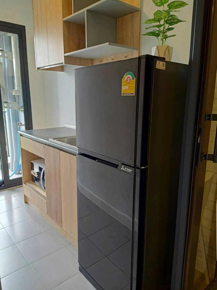 Sell, rent The Series Condo Tiwanon, separate rooms, wallpapered throughout the room, book now!!