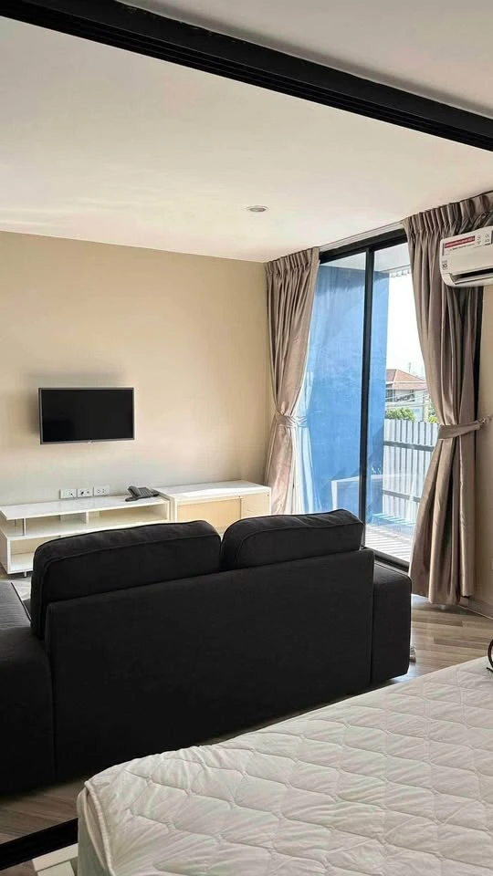 Sell, rent, Vento Condo Kaset-Nawamin, spacious room, airy, comfortable, fully furnished, book now.