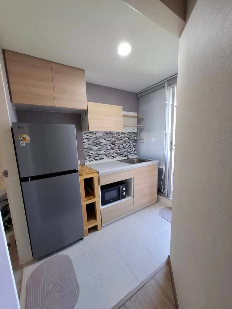 For sale or rent: Sena Kit Bangna - Km.29, beautiful room, wallpapered throughout the room, with amenities. Come and reserve now!