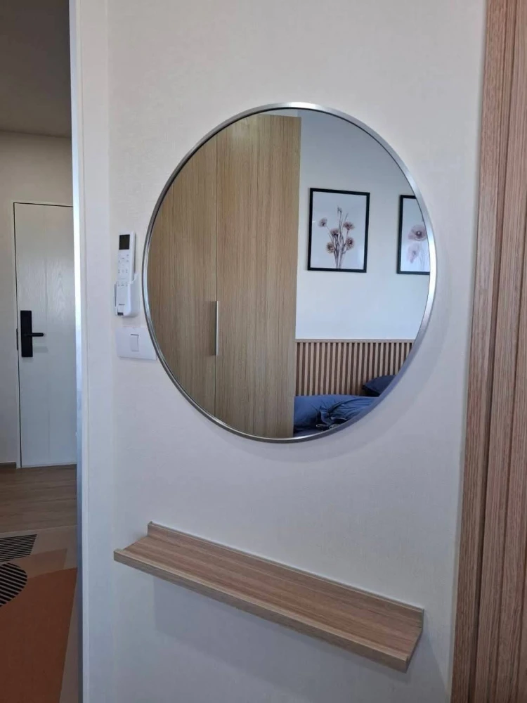 For sale or rent: Sena Kit Bangna - Km.29, beautiful room, wallpapered throughout the room, with amenities. Come and reserve now!