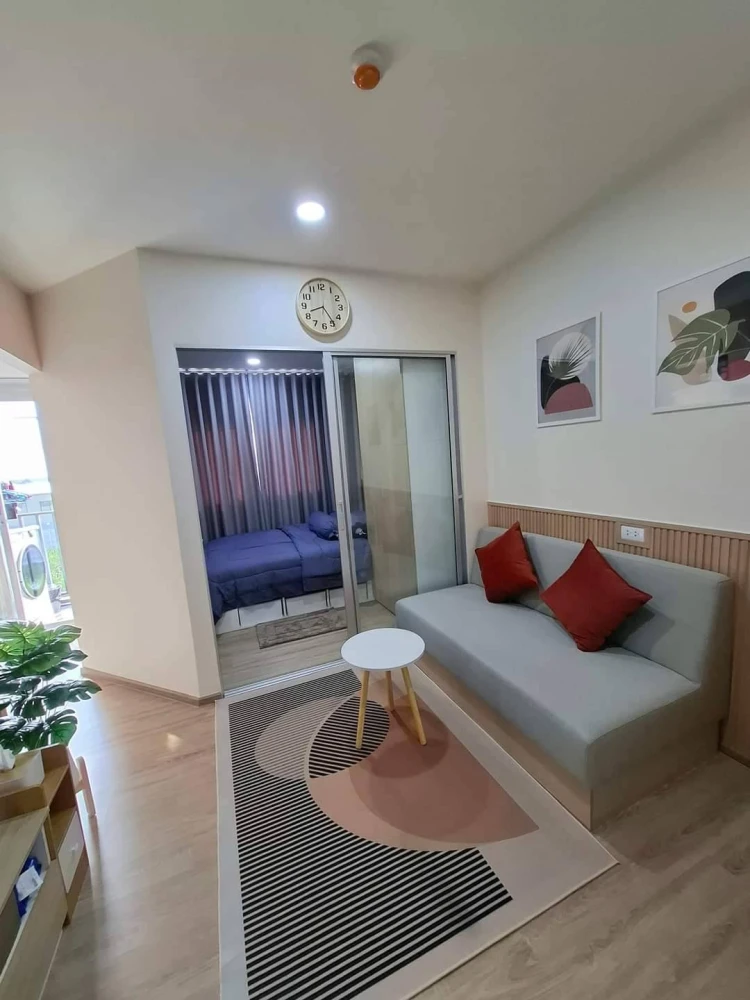 For sale or rent: Sena Kit Bangna - Km.29, beautiful room, wallpapered throughout the room, with amenities. Come and reserve now!