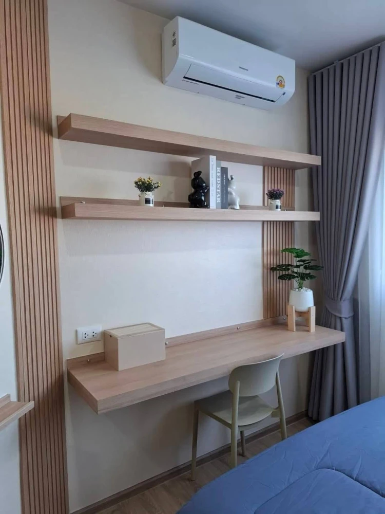 For sale or rent: Sena Kit Bangna - Km.29, beautiful room, wallpapered throughout the room, with amenities. Come and reserve now!