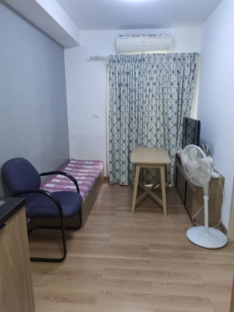 For sale or rent: Chapter One The Campus Ladprao 1, 7th floor, corner unit. Quiet and private, perfect for relaxation.